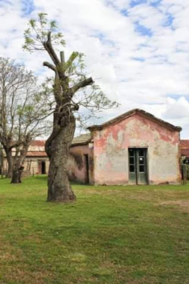 El viejo almacén San Gervasio, con cancha de bochas, en Tapalqué