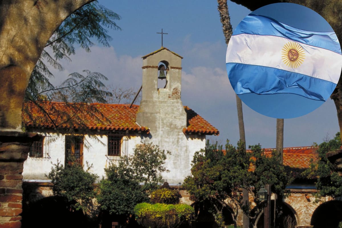 San Juan Capistrano, en California, estuvo bajo control de las tropas argentinas