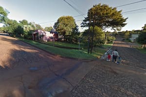 San Juan y Lavalle, Oberá, donde un hombre arrojó una bomba molotov a la casa en la que estaban su pareja y sus hijos