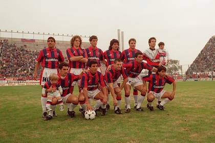 San Lorenzo 95, el Nuevo Gasómetro -casi flamante- y varios apellidos que entraron en la historia: Silas, Manusovich, Ruggeri, Passet, Netto, Monserrat, el Gallego González