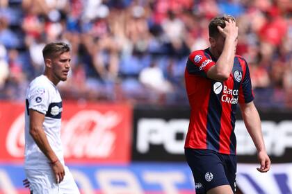 San Lorenzo empató en los últimos segundos ante Gimnasia