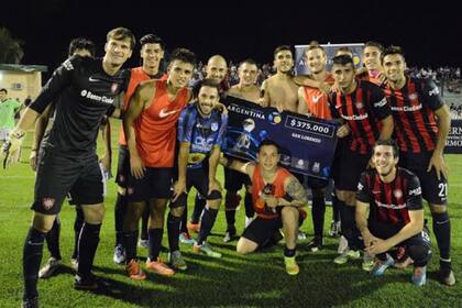 San Lorenzo festejó su triunfo ante Viale
