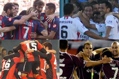 San Lorenzo, Vélez, Newell´s y Lanús, todos con chances