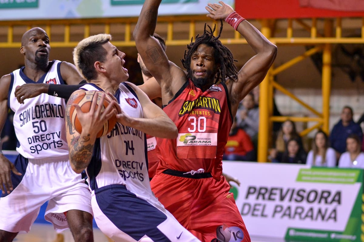 San Lorenzo y San Martin de Corrientes, se enfrentaron en junio pasado