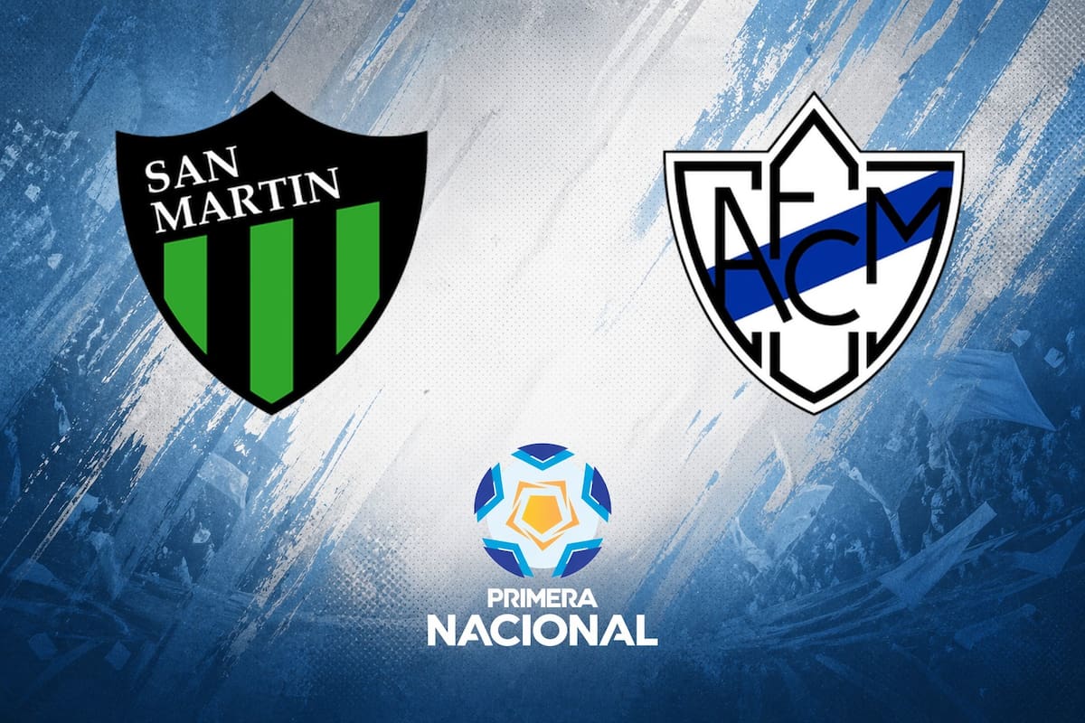 San Martín San Juan vs. Ferrocarril Midland, por una nueva jornada de la Primera Nacional del fútbol argentino