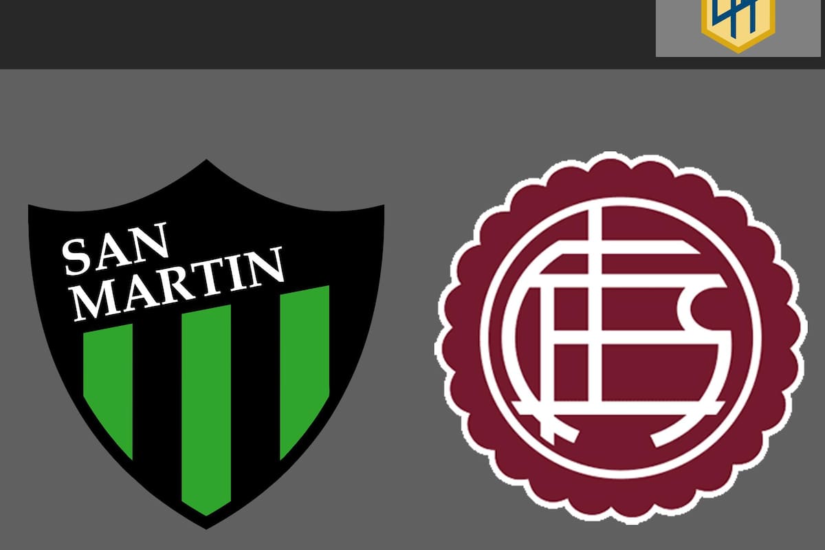 San Martín San Juan vs. Lanús, por una nueva jornada del fútbol argentino