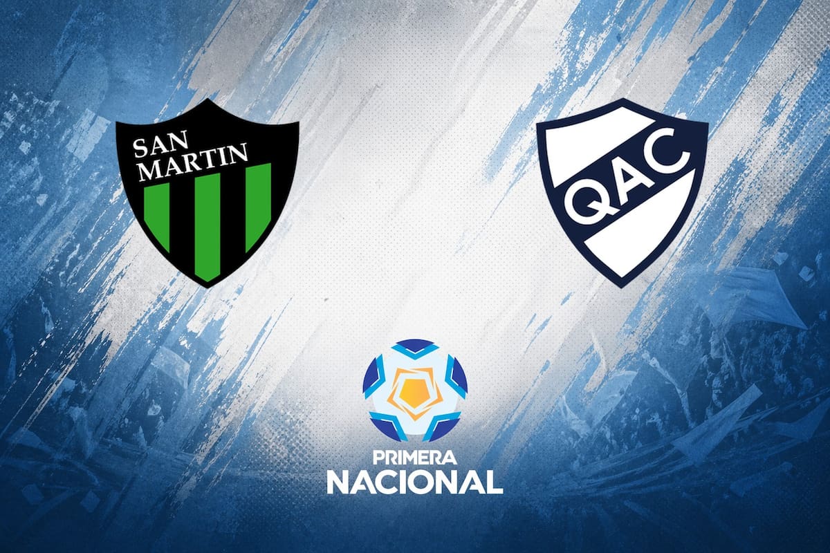 San Martín San Juan vs. Quilmes, por una nueva jornada de la Primera Nacional del fútbol argentino