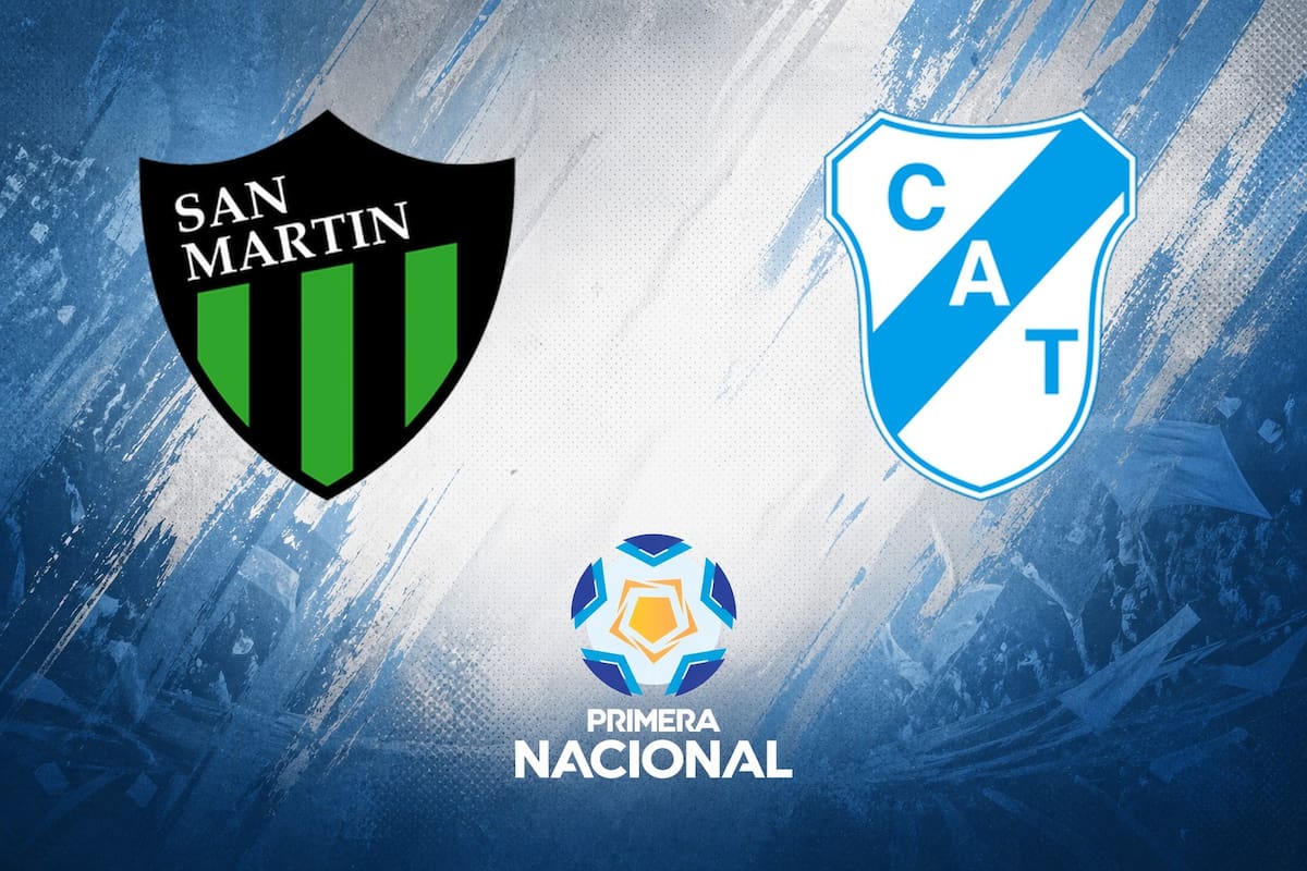 San Martín San Juan vs. Temperley, por una nueva jornada de la Primera Nacional del fútbol argentino