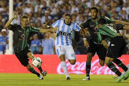 San Martín se lo empató a Racing sobre el final