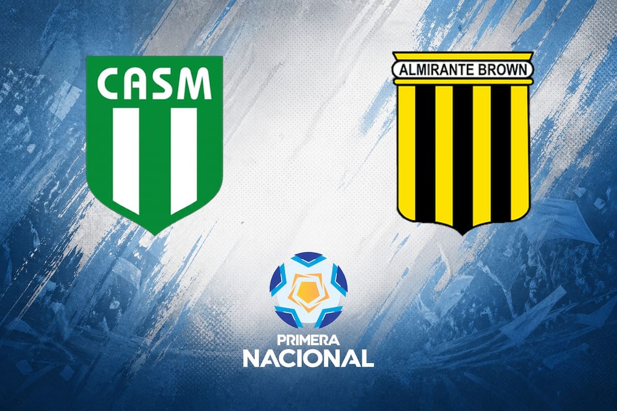 San Miguel y Almirante Brown disputaron uno de los encuentros de la jornada del fútbol argentino