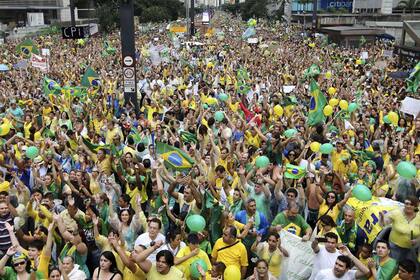 San Pablo, 1.000.000 de manifestantes