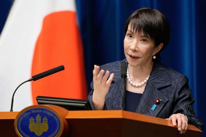 Sanae Takaichi, primera ministra de Japón