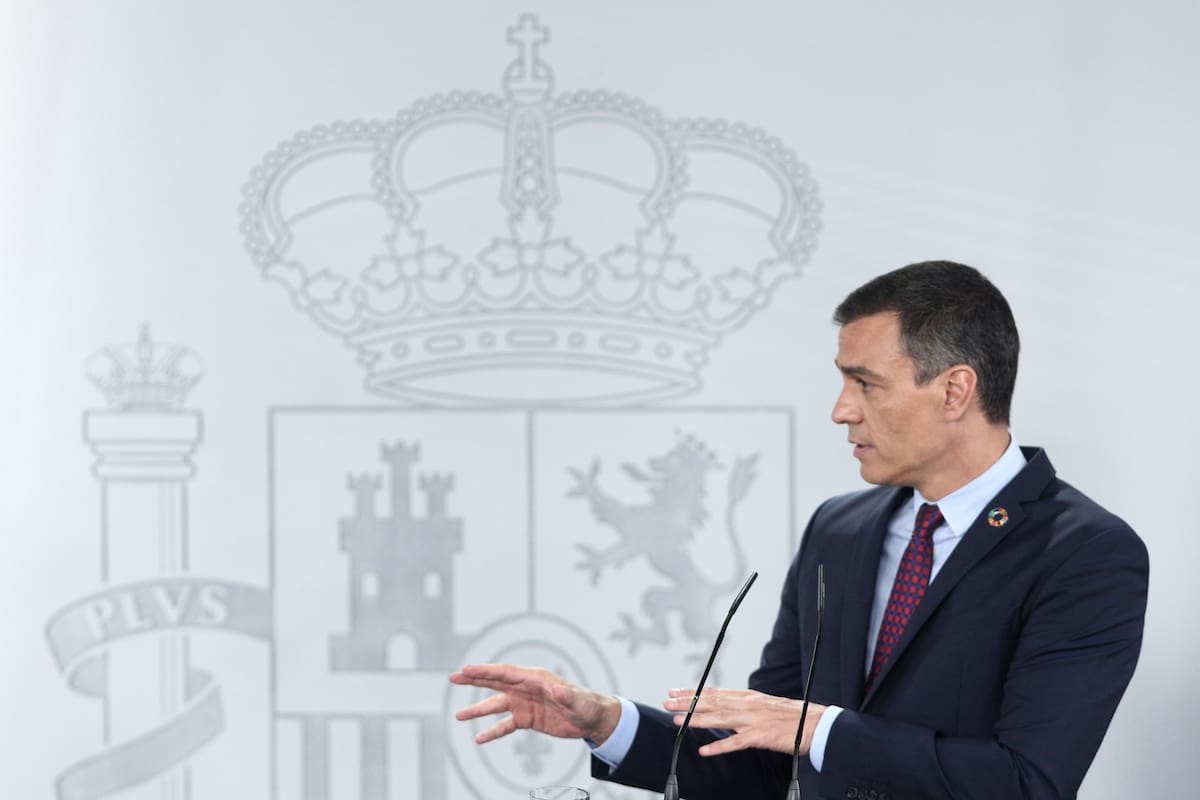Sánchez dice que el gobierno español no sabe dónde está el exrey Juan Carlos