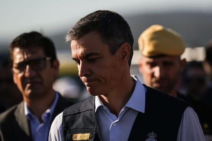 Sánchez el miércoles estuvo en el lugar de los hechos