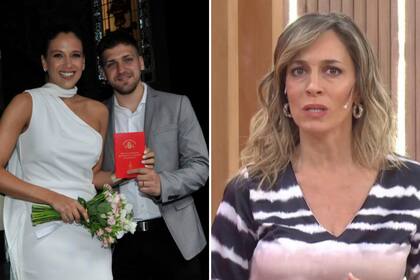Sandra Borghi no pudo evitar sorprenderse al enterarse de la historia familiar que une a Barbie Vélez y Lucas Rodríguez, recientemente casados