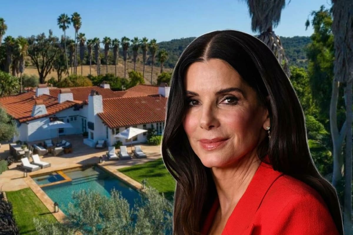 Sandra Bullock vendió su propiedad rural de 91 acres (37 hectáreas) en California a fines de 2022