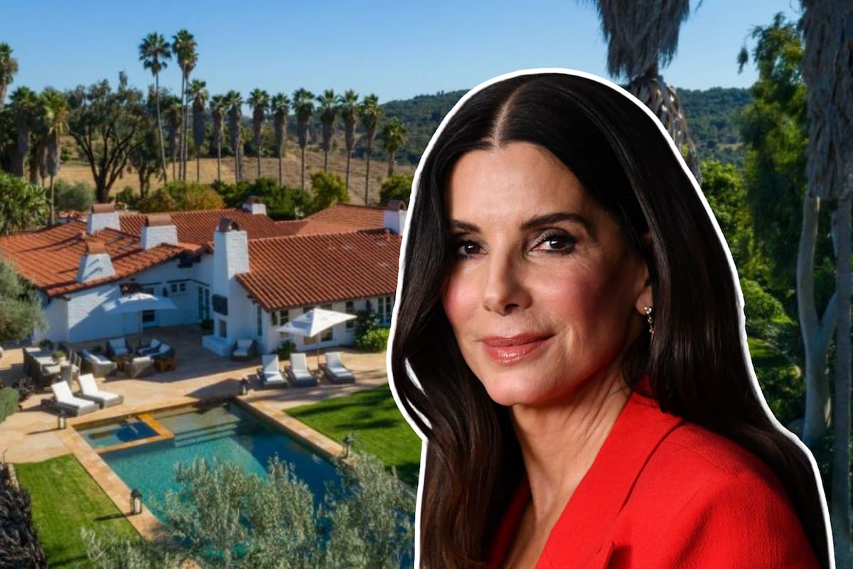 Sandra Bullock vendió su propiedad rural de 91 acres (37 hectáreas) en California a fines de 2022