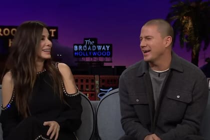 Sandra Bullock y Channing Tatum estuvieron en The Late Show with James Corden (Crédito: Captura de video)