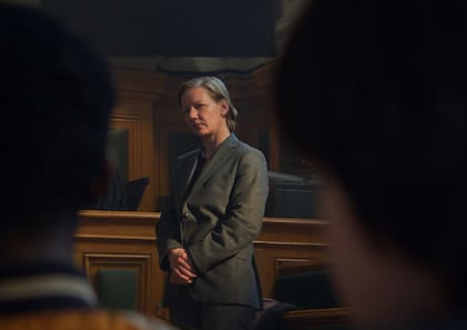 Sandra Hüller, la gran candidata a ganar como mejor actriz, en una escena de Anatomy of a Fall, una de las películas de la competencia de Cannes 2023 mejor recibidas por la crítica