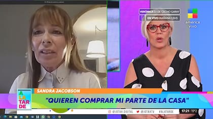 Sandra Jacobson mostró su desilusión por su hermana Paula
