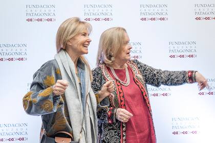 Sandra Leloir y María Luisa Larivière