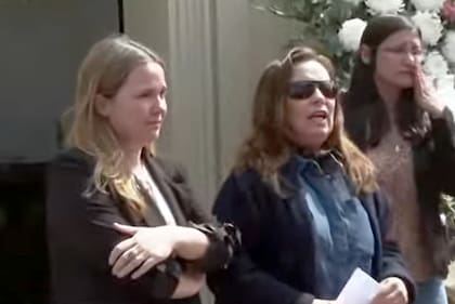 ARCHIVO-. Sandra Mihanovich despidió a César Mascetti y leyó su carta.