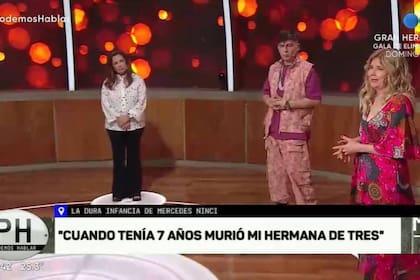 Sandra Mihanovich e Ysy A escuchan con un respetuoso silencio el doloroso relato de Mercedes Ninci en PH, Podemos Hablar