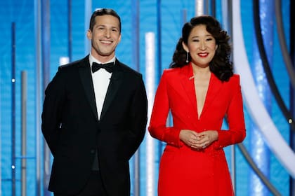 Sandra Oh y Andy Samberg
