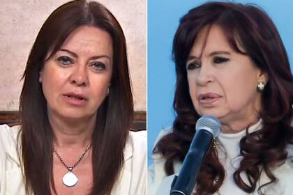 Sandra Pettovello y Cristina Kirchner