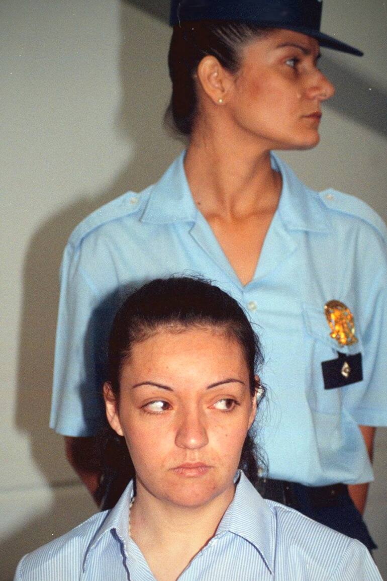 Sandra Vignolo en el primer día del jucio oral por la muerte de su hija Tania