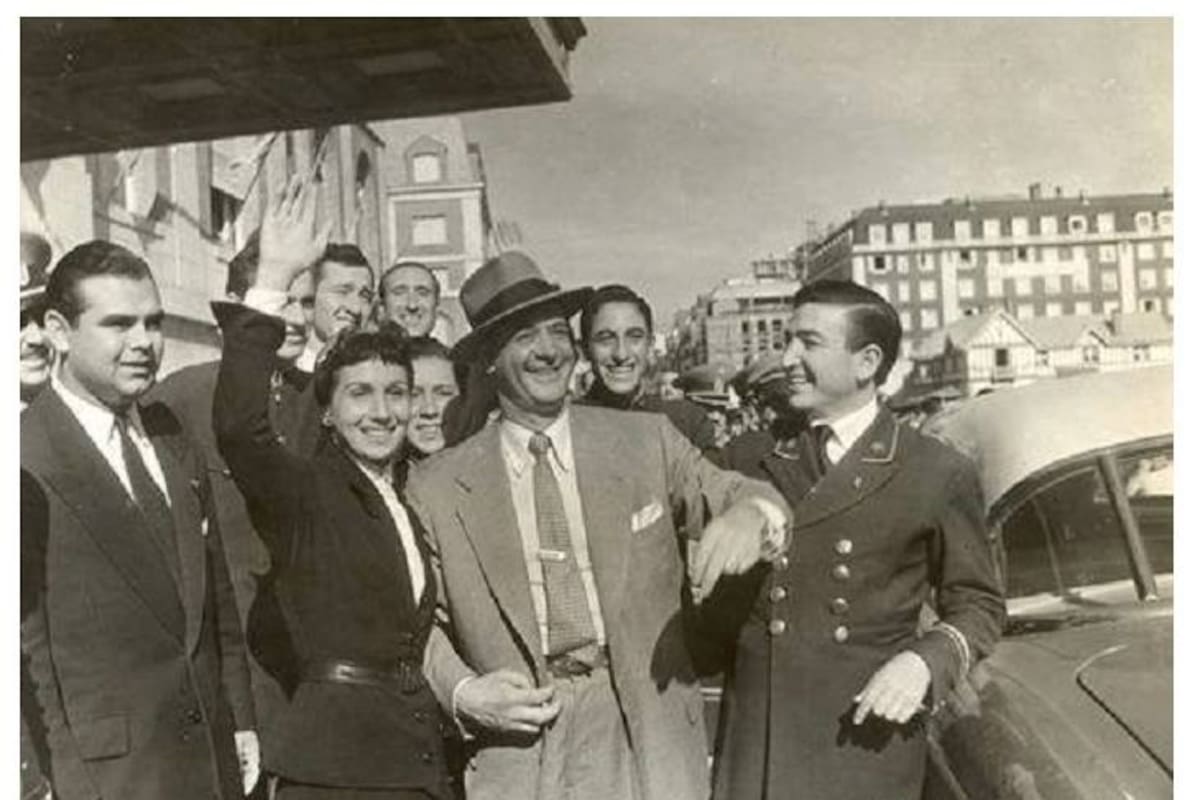 Sandrini, una de las grandes figuras que estuvieron en el primer Festival de Cine de Mar del Plata