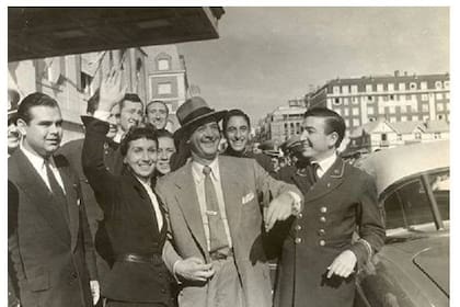 Sandrini, una de las grandes figuras que estuvieron en el primer Festival de Cine de Mar del Plata