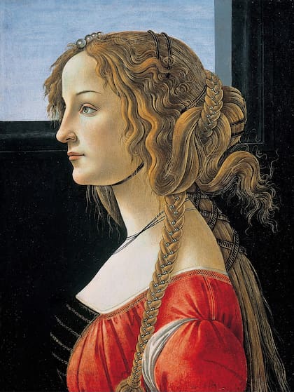 Sandro Botticelli, Retrato de Simonetta Vespucci