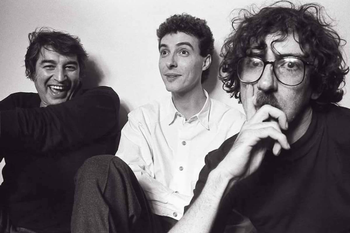 Sandro, Pedro Aznar y Charly García se juntaron a grabar en 1991