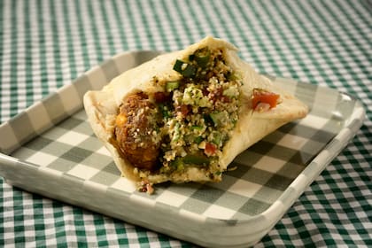 Sandwich de falafel de Liliana Helueni