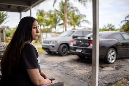 Sandy Martínez recibió una multa en Lantana, Florida, que hoy le parece imposible de pagar
