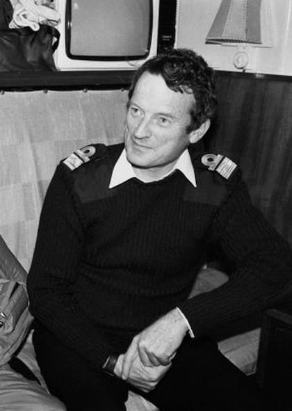 Sandy Woodward, Jefe de la Fuerza de Tareas británica, comandó el mayor destacamento naval despachado por Reino Unido desde la II Guerra Mundial