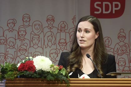 La socialdemócrata Sanna Marin es una de las líderes más jóvenes del mundo