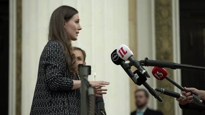 La primera ministra Sanna Marin