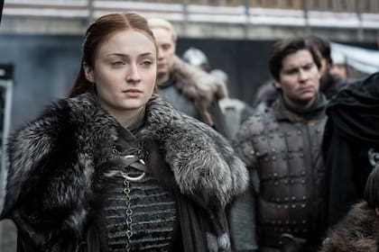 Sansa Stark (Sophie Turner), consolidada en su rol de la Señora de Winterfell, no mira con buenos ojos a su flamante reina del Sur