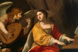 Santa Cecilia, patrona de los músicos.