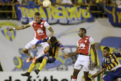 Santa Fe y Luqueño empataron en Paraguay