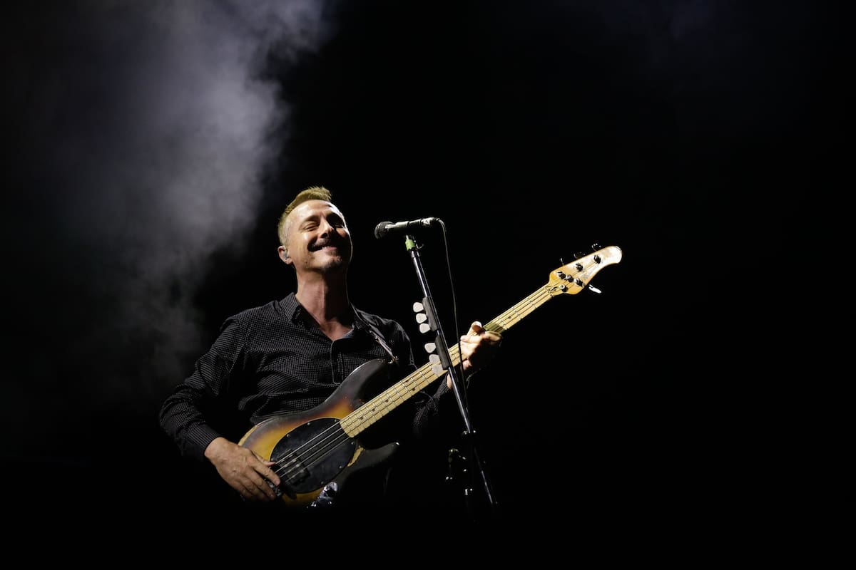 Santa Maria de Punilla: Pedro Aznar, en el Cosquin Rock 2017, Santa Maria de Punilla, Cordoba el 27 de Febrero de 2017