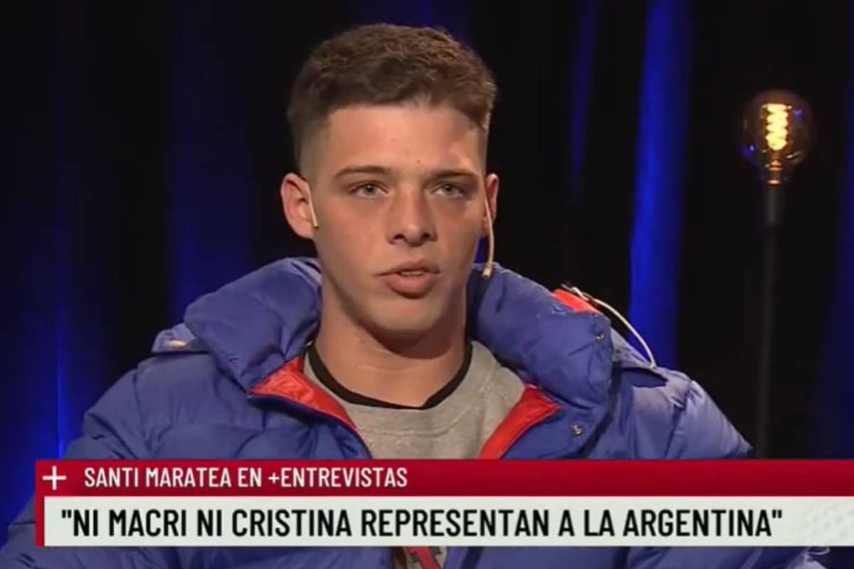 Santi Maratea fue el primer invitado al programa +Entrevistas, de LN+, que conduce Luis Novaresio