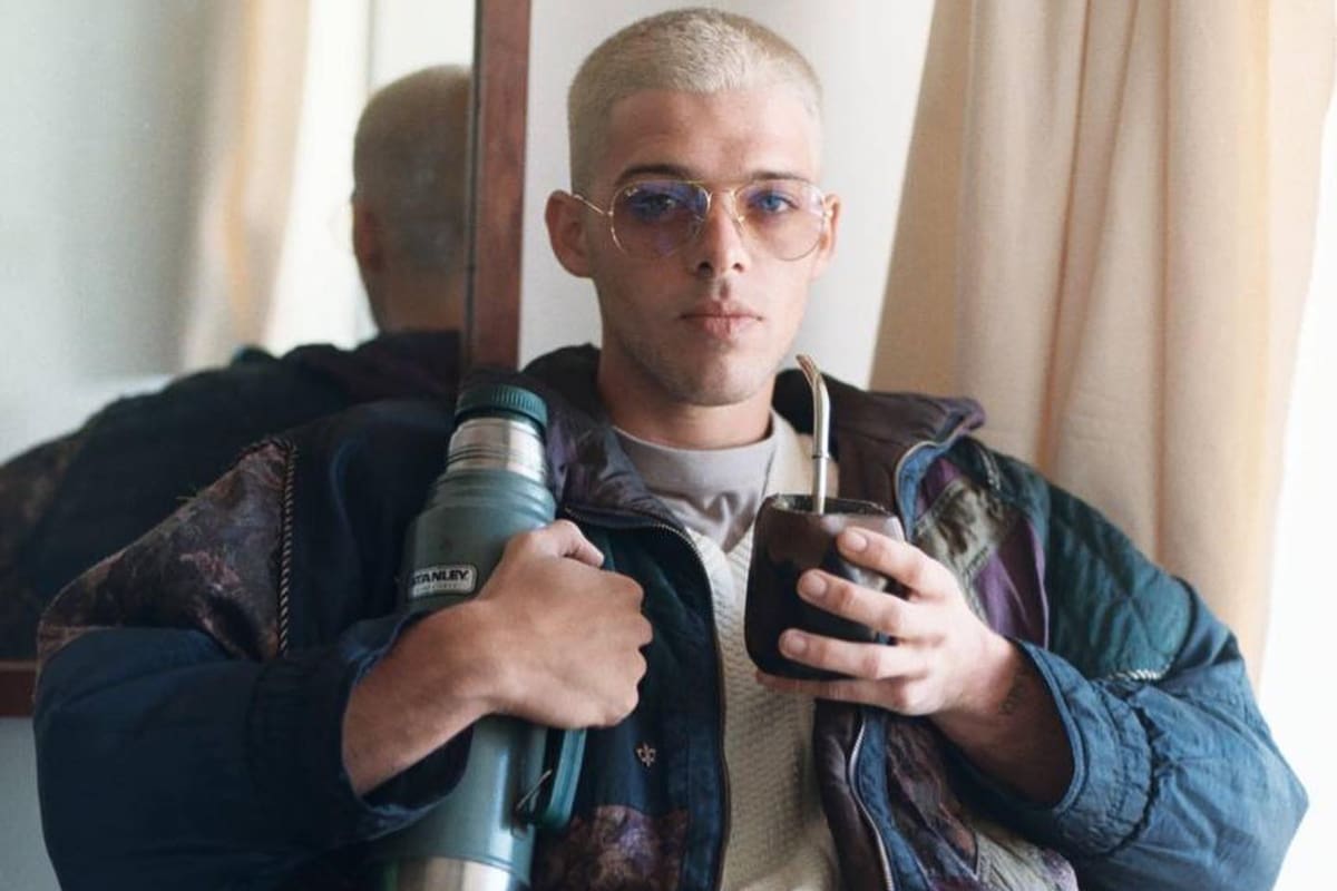 Santi Maratea se tomó unos días de descanso y viajó a Península de San Pedro, en Río Negro