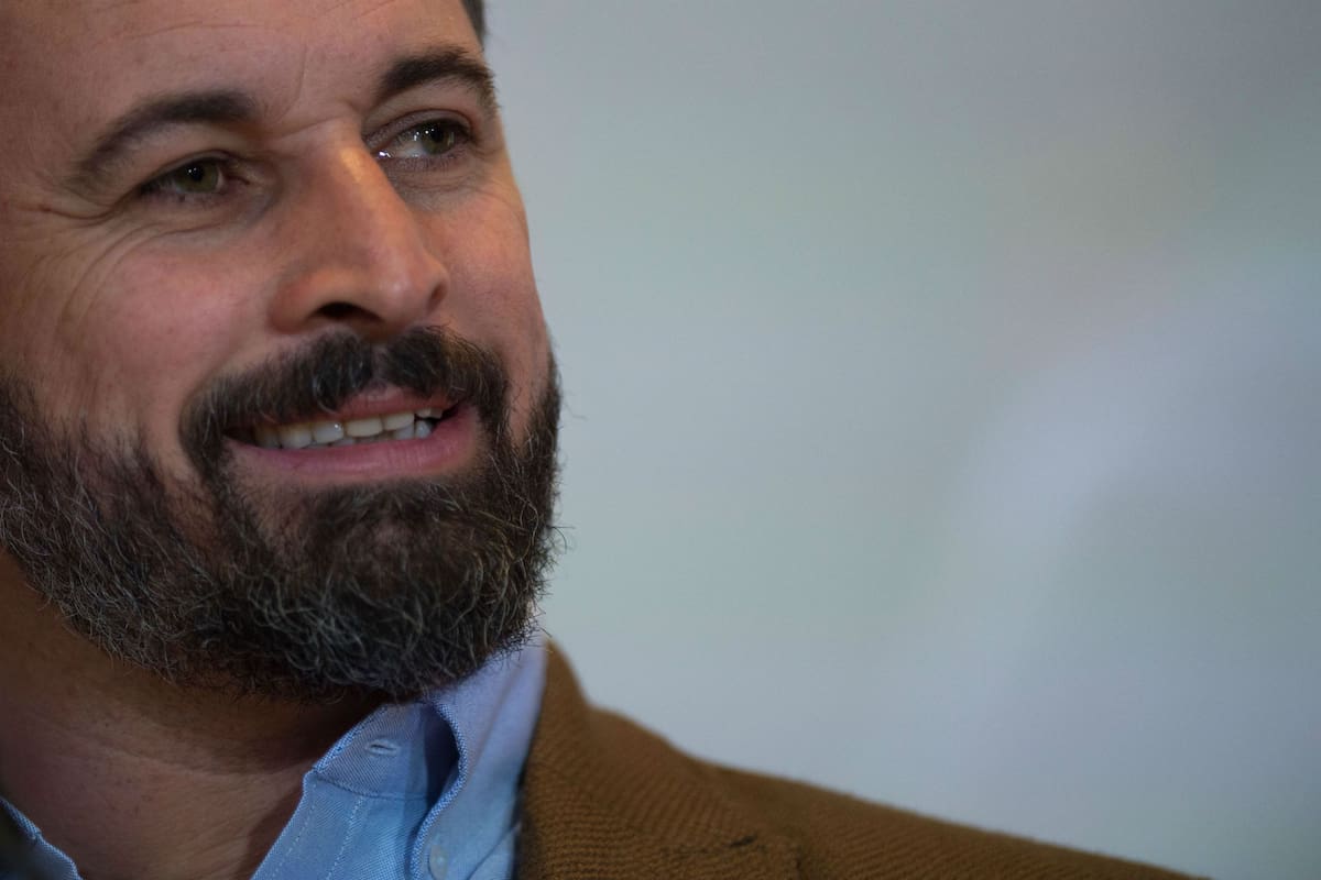 Santiago Abascal, el polémico líder del partido ultraderechista Vox