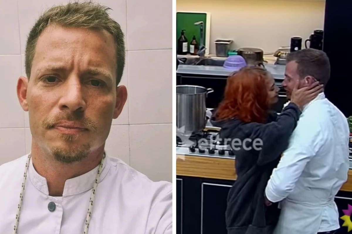 Santiago Albornoz habló del beso que se dio con Melody, una de las participantes del Hotel de los famosos