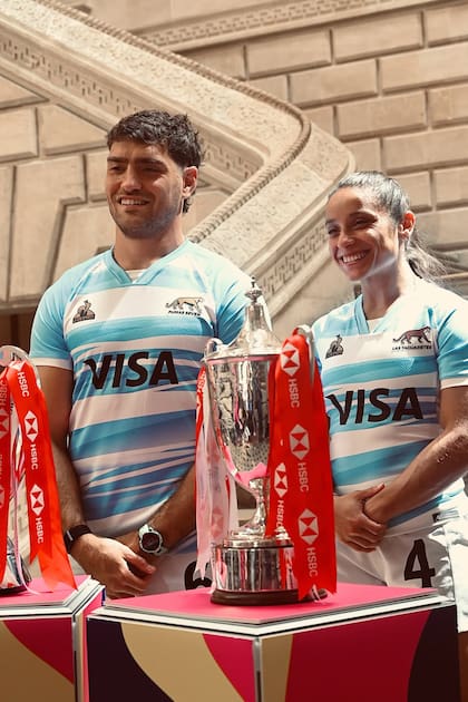 Santiago Álvarez Fourcade y Paula Pedrozo