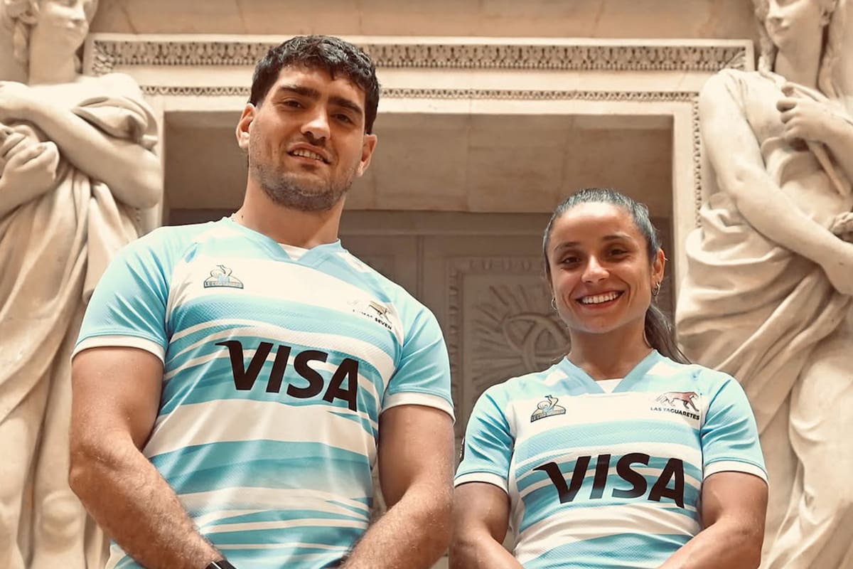 Santiago Álvarez Fourcade y Paula Pedrozo