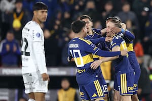 En tres minutos Boca dio vuelta el resultado con goles de Ascacibar y Delgado para celebrar en Palacio